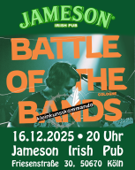 LIVE - Jameson - Battle of the Bands
